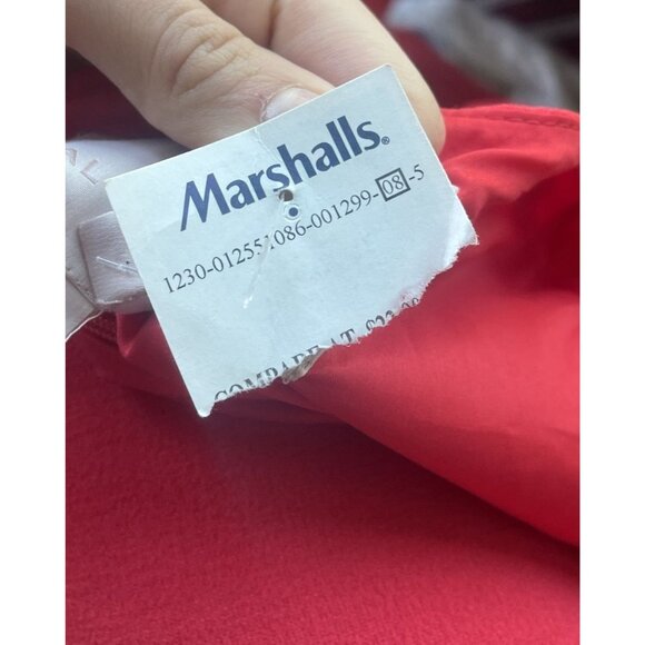 Gal Meets Glam Regina Square Neck Fit & Flare Dress “Venetian Red” 6 NWT - Picture 10 of 11